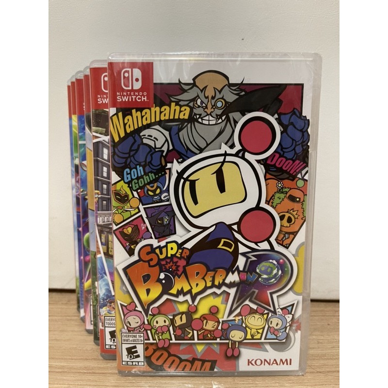 (มือ2) Super Bomberman  : Nintendo switch NSW มือสอง สภาพดี