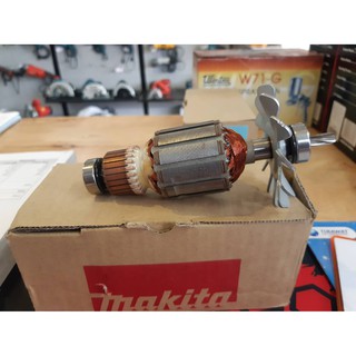 Makita armature for model. 6401 อะไหล่ ทุ่น สว่านไฟฟ้า ยี่ห้อ มากีต้า รุ่น 6401 made in japan part no. 512658-8