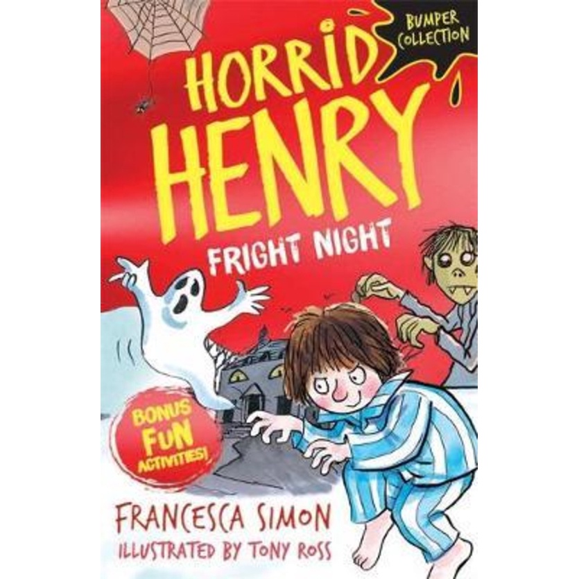 Horrid Henry: Fright Night โดย Francesca Simon (ฉบับสหราชอาณาจักรปกอ่อน)