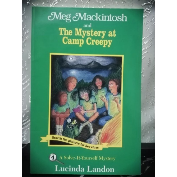 Meg Mackintosh and The Mystery at camp creepy-83