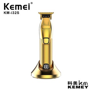 Kemei ปัตตาเลี่ยนไฟฟ้าสําหรับตัดผมผู้ชาย Km - I32S