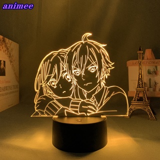 โคมไฟตั้งโต๊ะ Led รูปการ์ตูนอนิเมะ Hori San To Miyamura Kun 3d ของขวัญวันเกิด 3d สําหรับตกแต่งห้องนอนเด็ก