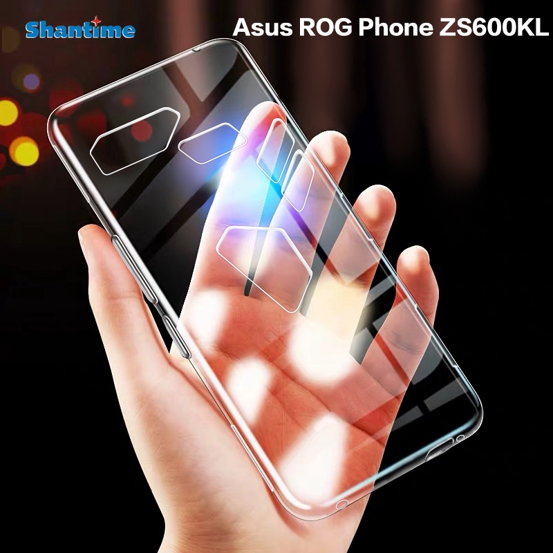 สําหรับ Asus ROG โทรศัพท์ ZS600KL กรณี Ultra Thin Clear Soft TPU สําหรับ Asus ROG โทรศัพท์ ZS600KL C