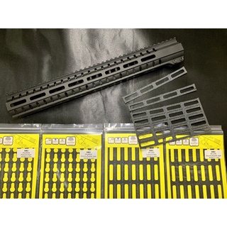 กันลื่นติดปืน SMG MLOK Handguard แบบเนื้อทรายและยางหนึบๆ สำหรับติด Handguard ติดแน่นพร้อมลุยทุกสถานการณ์