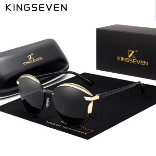 KINGSEVEN การออกแบบแบรนด์ Cat Eye แว่นตากันแดดผู้หญิง polarized Luxury Sun แว่นตาแฟชั่น Retro Oculos De Sol gafas