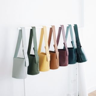 WHITEOAKFACTORY Bold bucket bag รวมสี กระเป๋าสะพาย ก้นกลม WHITEOAKFACTORY