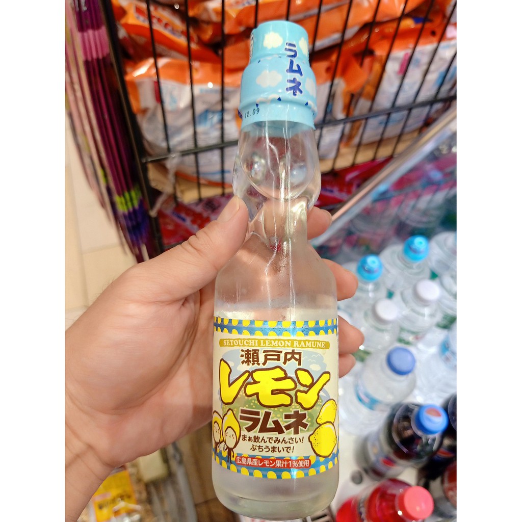 ecook ญี่ปุ่น เครื่องดื่ม​ อัดแก้ส ซู่ซ่า สดชื่น เซโตอุจิ หลายรส​ อัดแก๊ส รามูเน่ fuji setouchi ramune​ series 200ml​
