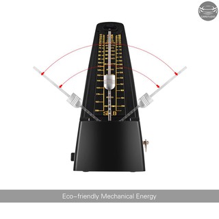 เครื่องเมตรอนอม ABS สําหรับฝึกเล่นกีตาร์/เปียโน/เบส 1 ชิ้น
