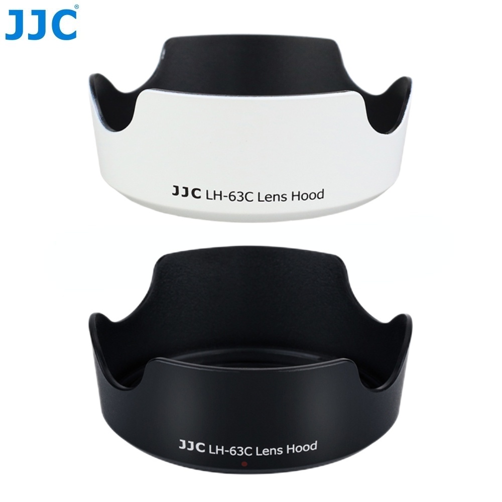 JJC Lens Hood เลนส์ฮูดแทนที่ EW-63C สำหรับเลนส์ Canon RF 24-50mm F4.5-6.3 IS STM/ EF-S 18-55mm F3.5-5.6 IS STM/ EF-S 18-55mm F4-5.6 IS STM/ RF-S 14-30mm F4-6.3 IS STM PZ
