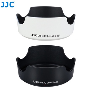 JJC LH-63C เลนส์ฮูดแทนที่ EW-63C สำหรับเลนส์ Canon RF 24-50mm F4.5-6.3 IS STM, เลนส์ EF-S 18-55mm F3.5-5.6 IS STM, เลนส์ EF-S 18-55mm F4-5.6 IS STM บน Canon EOS R50 R10 R8 R7 R6 Mark II R5 R5C R3 RP Ra R