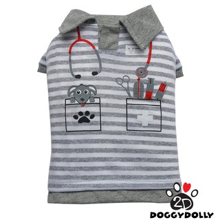 Bigdog -Pet cloths -Doggydolly เสื้อผ้าหมาใหญ่ Bigdog หมาใหญ่ เสื้อโปโล เสื้อคอปก เสื้อยืด 11-45 โล BDT1