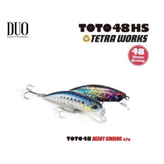 เหยื่อปลอม DUO Tetra Works TOTO 48S