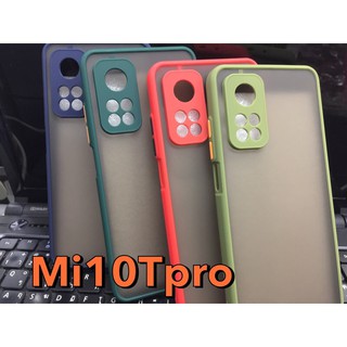 Mi10Tproพร้อมส่งเลยจ้า👉👉 เคสขอบนิ่มหลังแข็งขุ่น คลุมกล้อง For xiaomi Mi10Tpro