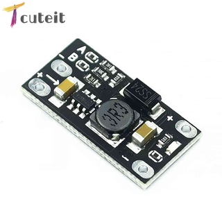 Tcuteit บอร์ดสเต็ปอัพแบตเตอรี่ลิเธียม เอาท์พุต 3.7V เป็น 12V DC-DC 5V 8V 9V 12V