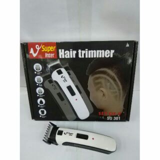 ปัตตาเลี่ยนตัดแต่งผมไร้สาย Super v Inter Hair trimmer