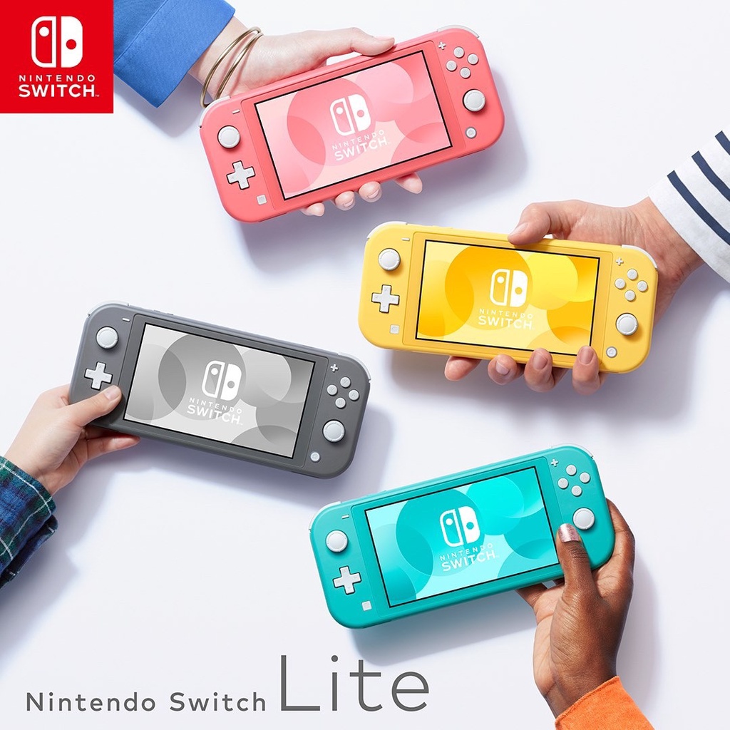 nintendo switch lite ( asia ) ฟรี!! กันรอยกระจก hori