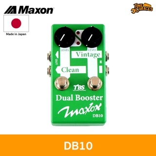 Maxon DB10 Dual Booster Effect เอฟเฟค กีต้าร์ บูสเตอร์ Made in Japan