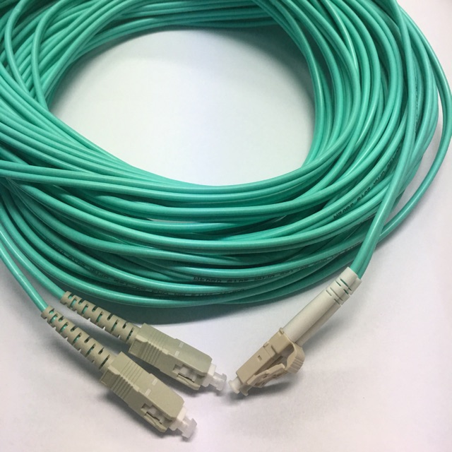 FIBER OPTIC PATCHCORD LC/SC OM3 ยาว 20เมต( MULTIMODE)