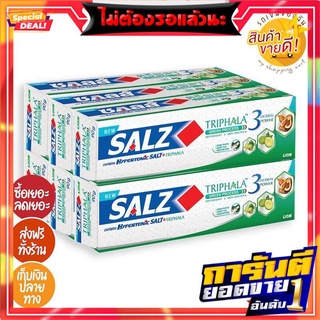 ⭕ HOT DEAL ⭕ - ซอลส์ ยาสีฟัน เกลือสมุนไพร สูตรตรีผลา แพ็ค 90 กรัม แพ็ค 6 กล่อง (สินค้าล็อตใหม่)⭕ HOT DEAL ⭕ - Salt, toot