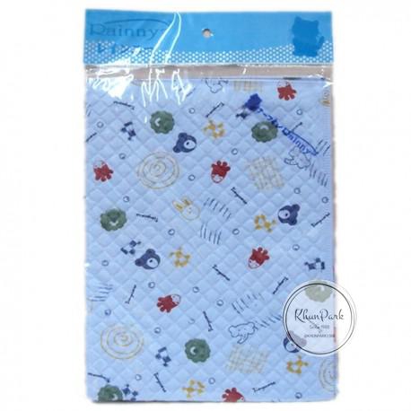 ผ้ายางรองกันเปื้อน  ผ้ายางรองฉี่ ผ้ากันน้ำ  แบบบาง  hh99