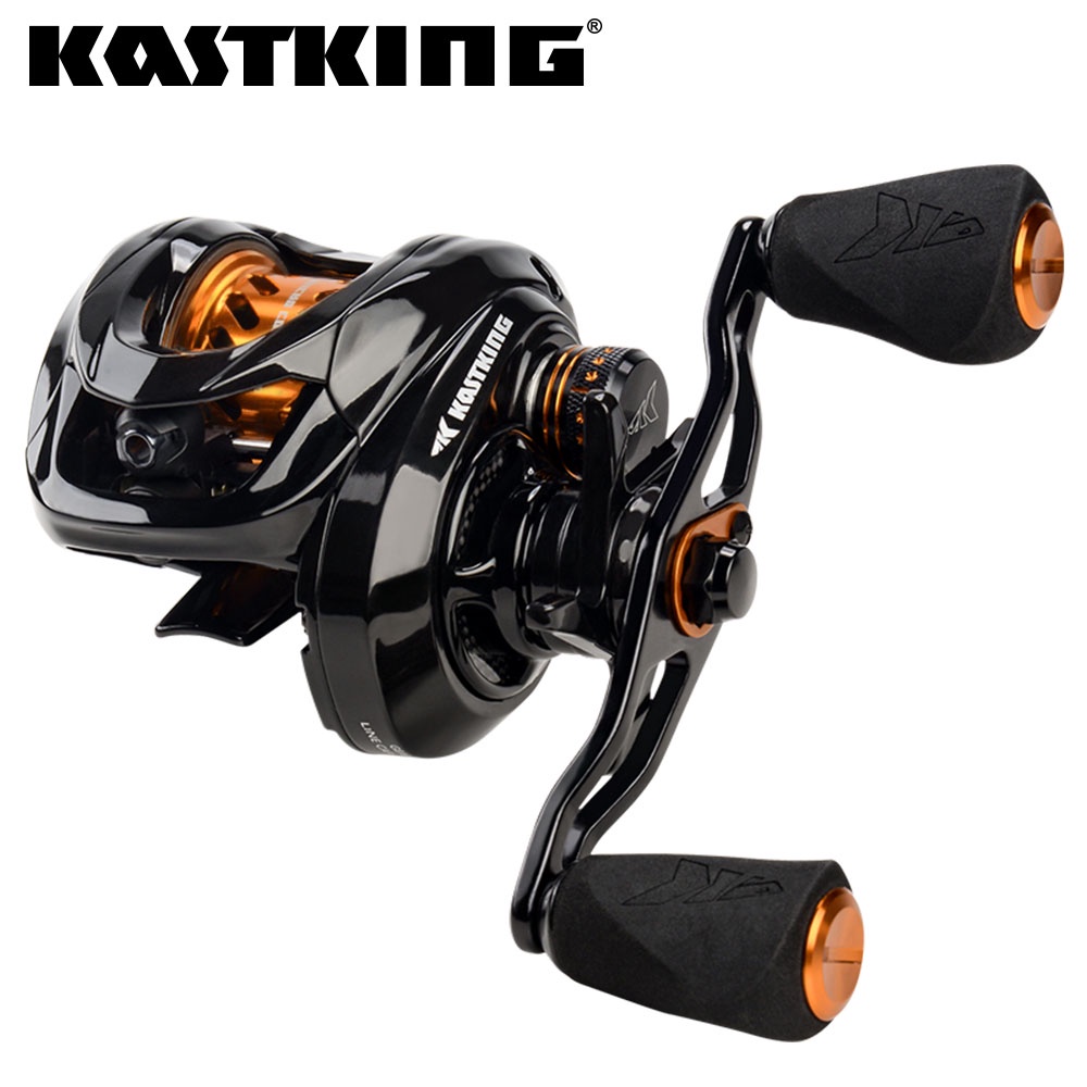 Kastking Zephyr รอกคันเบ็ดตกปลา อลูมิเนียม ความเร็วสูง ตื้น ระบบเบรกแม่เหล็ก 8 ครอสไฟ