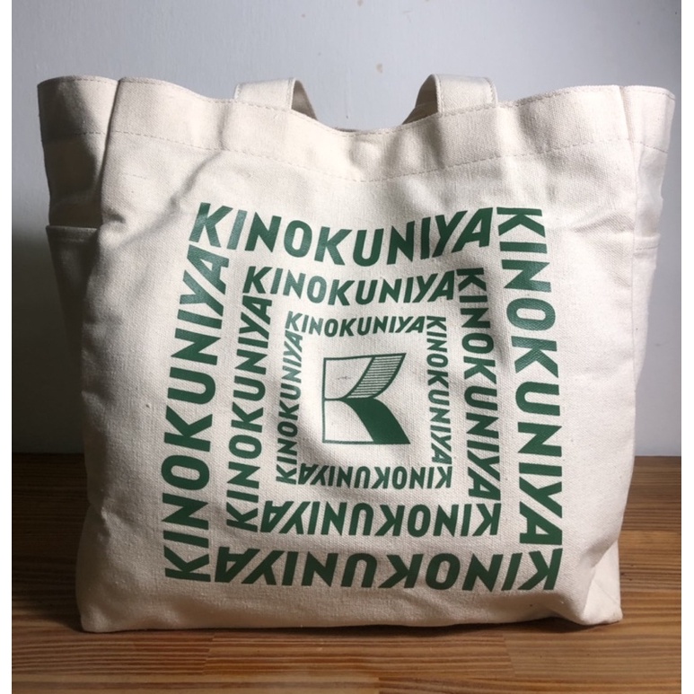 KINOKUNIYA Tote Bag กระเป๋าผ้าแคนวาส