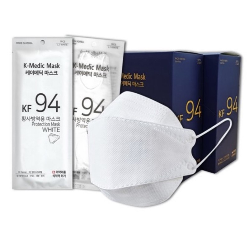 หน้ากากอนามัย K-MEDIC KF94 เกาหลี(10 ชิ้น)