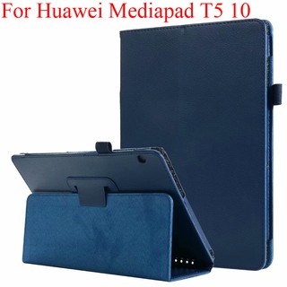 เคสฝาพับสำหรับ  Huawei Mediapad T5 10  AGS2 W09 L09 W19 L03 10.1 inch case