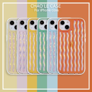 เคสโทรศัพท์กันกระแทกสำหรับ iphone 13 pro 12 pro max กรอบ TPU กันกระแทก iphone 11 เคสโทรศัพท์เลเซอร์ลูกฟูก