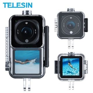 Telesin เคสกันน้ํา 45 เมตร สําหรับ DJI ACTION 2