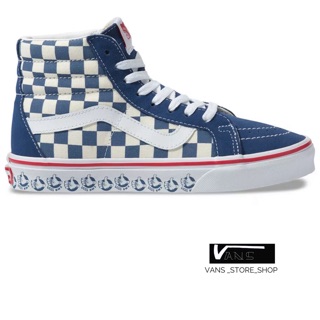 VANS SK8HI BMX 40th ANNIVERSARY TRUE NAVY WHITE SNEAKERS สินค้ามีประกันแท้