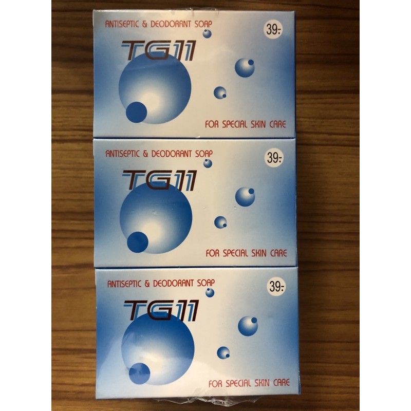 สบู่เสือ 11 ตัว TG11 แบบแพ็ค 6 ก้อน
