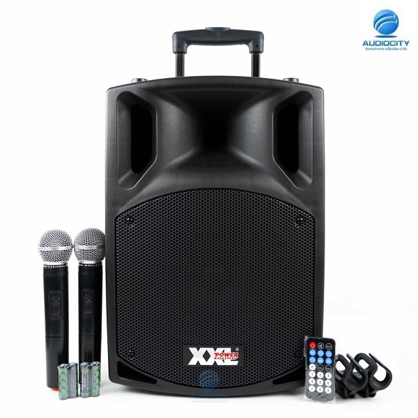 XXL Power SL-10V ตู้ลำโพงอเนกประสงค์ 10 นิ้ว 250/500 วัตต์ พร้อมไมค์ลอย UHF