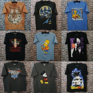 เสื้อยืดมือสองของแท้ 100% Star War Marvel Disney