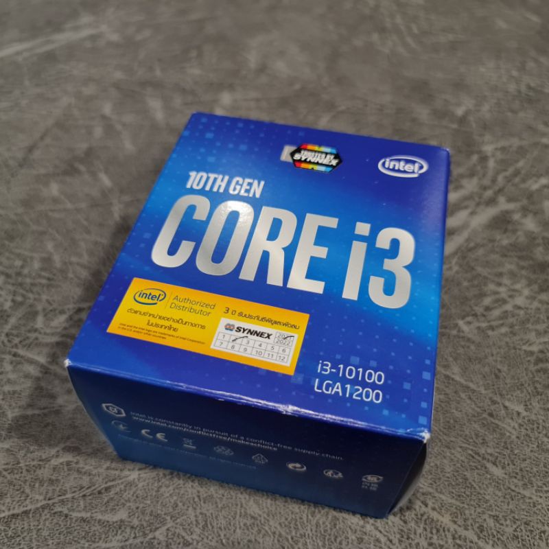 CPU i3-10100 i3 gen10 ซีพียู