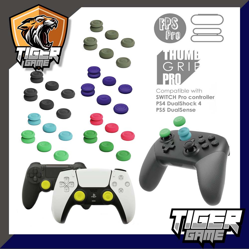 Skull & Co. Thumb Grip Joy Pro, PS4, PS5 Controller (ที่ครอบปุ่ม Ps5)(จุกจอยโปร Switch)(Analog Caps)