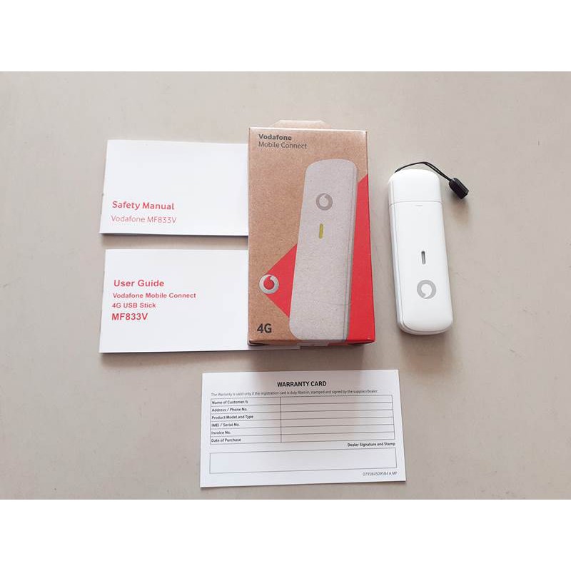 4G Modem ปลดล็อคผู้ประกอบการทั้งหมด ความเร็วสูงสุด 150Mbps (Vodafone MF833V)