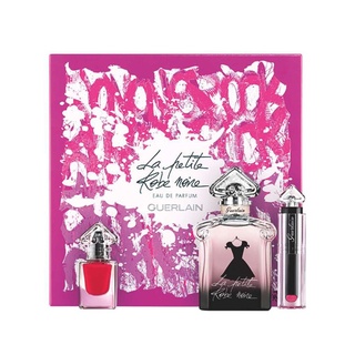 น้ำหอมแท้ SET 3 ITEMS GUERLAIN LA PETITE ROBE NOIRE EAU DE PARFUM SPRAY + LIP STICK 2.8 G+ NAIL COLOUR 8.8 G