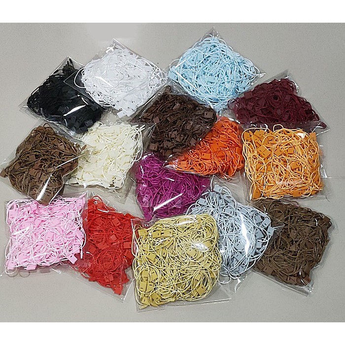 เชือกคล้องป้าย 1 ห่อ (100 เส้น+ -) เชือกห้อยป้ายแท็ก ป้ายสินค้า ใช้สำหรับห้อยป้ายแท็ก หรือร้อยป้ายราคาสินค้า