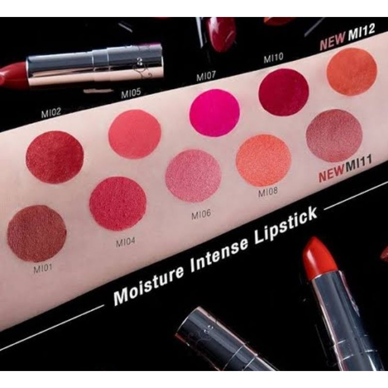 ลิปสติก IN2IT Moisture Intense Lipstick SPF15/PA++