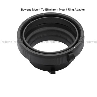 Bowens Mount To Elinchrom Mount Ring อะแดปเตอร์ สําหรับแฟลชสตูดิโอ