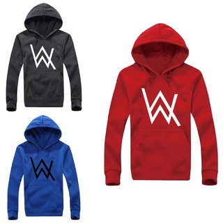 Dj Alan Walker ปกคลุม Hoodie Zipper แจ็คเก็ต Faded Zip