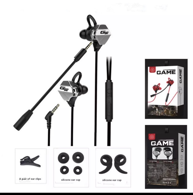 GAMO G10 หูฟังเล่นเกมสเตอริโอหูฟังไมโครโฟนมือถือ
