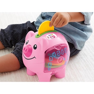 กระปุกหมูอู๊ดๆ Fisher-Price Laugh &amp; Learn Learning Piggy Bank