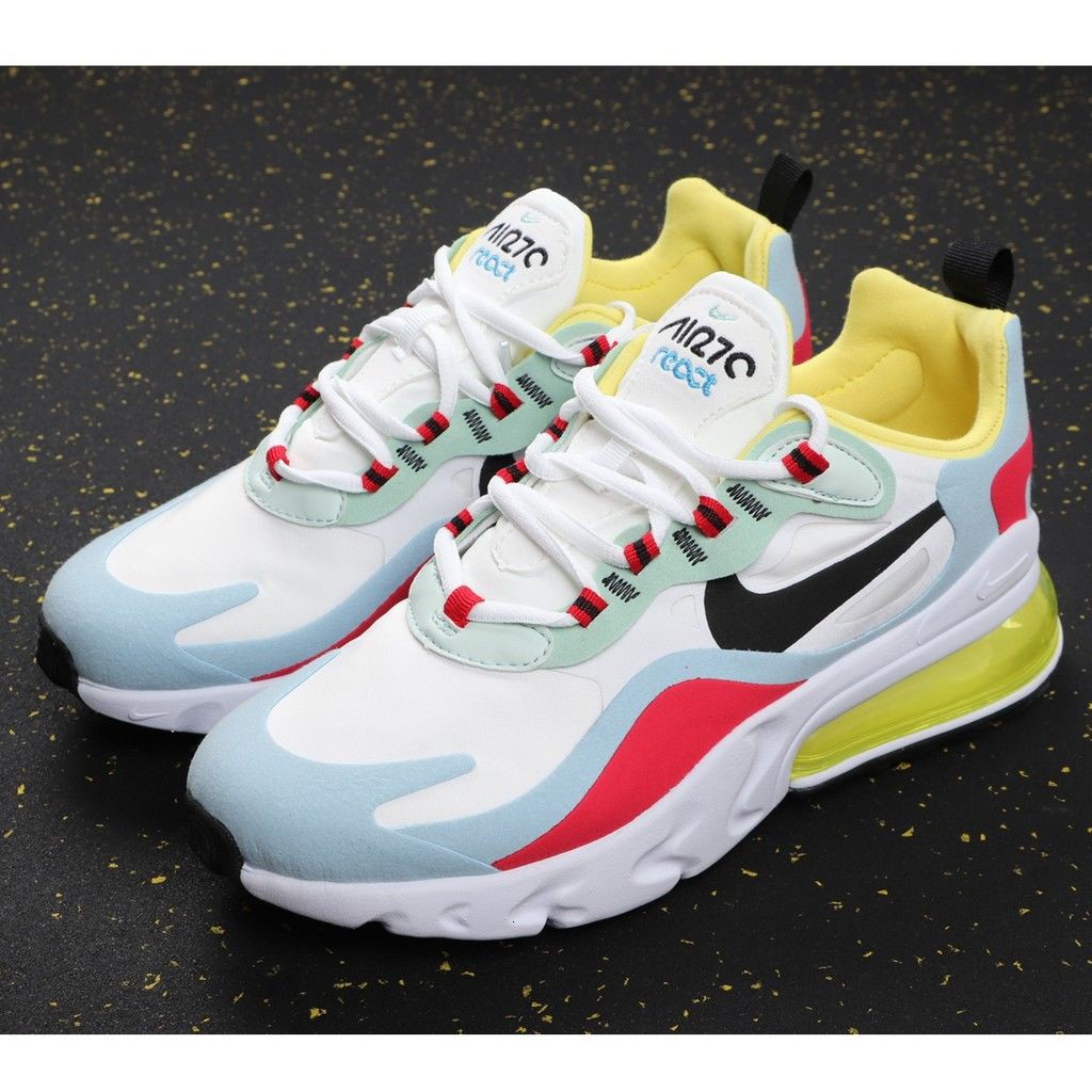 Discount100 Original Nike Air Max 270 White Air Cushion Half Palm