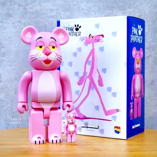 BE@RBRICK 400%+100% PINK PANTHER [New]