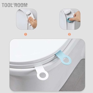 Tool Room 2Pcs Toilet Lid Lifter TPR Washable Reusable Cover Handle Seats Lift Tool Bathroom Accessories