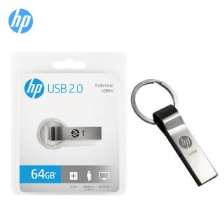 แฟลชไดรฟ์Hp แฟลชไดรฟ์โลหะ 64 Gb 32 Gb 16 Gb 128 Gb Usb 2 . 0