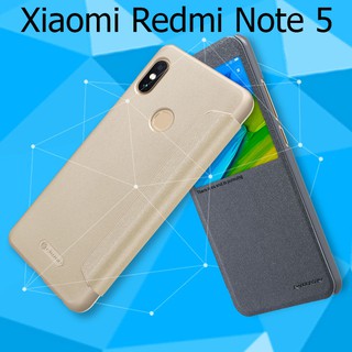 Nillkin เคสมือถือ  รุ่น Sparkle Leather (ของแท้100%) สำหรับ Xiaomi Redmi Note 5