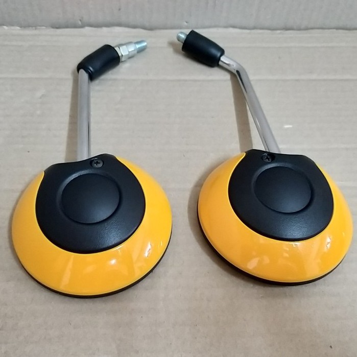 กระจก มองหลัง สีเหลือง ALL NEW SCOOPY-I ปี 2017-20 SUPER-CUB 21 # HMA # 1010-097-11ZY